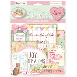 Stamperia Daydream Clear Die Cuts (DFLDCP24)